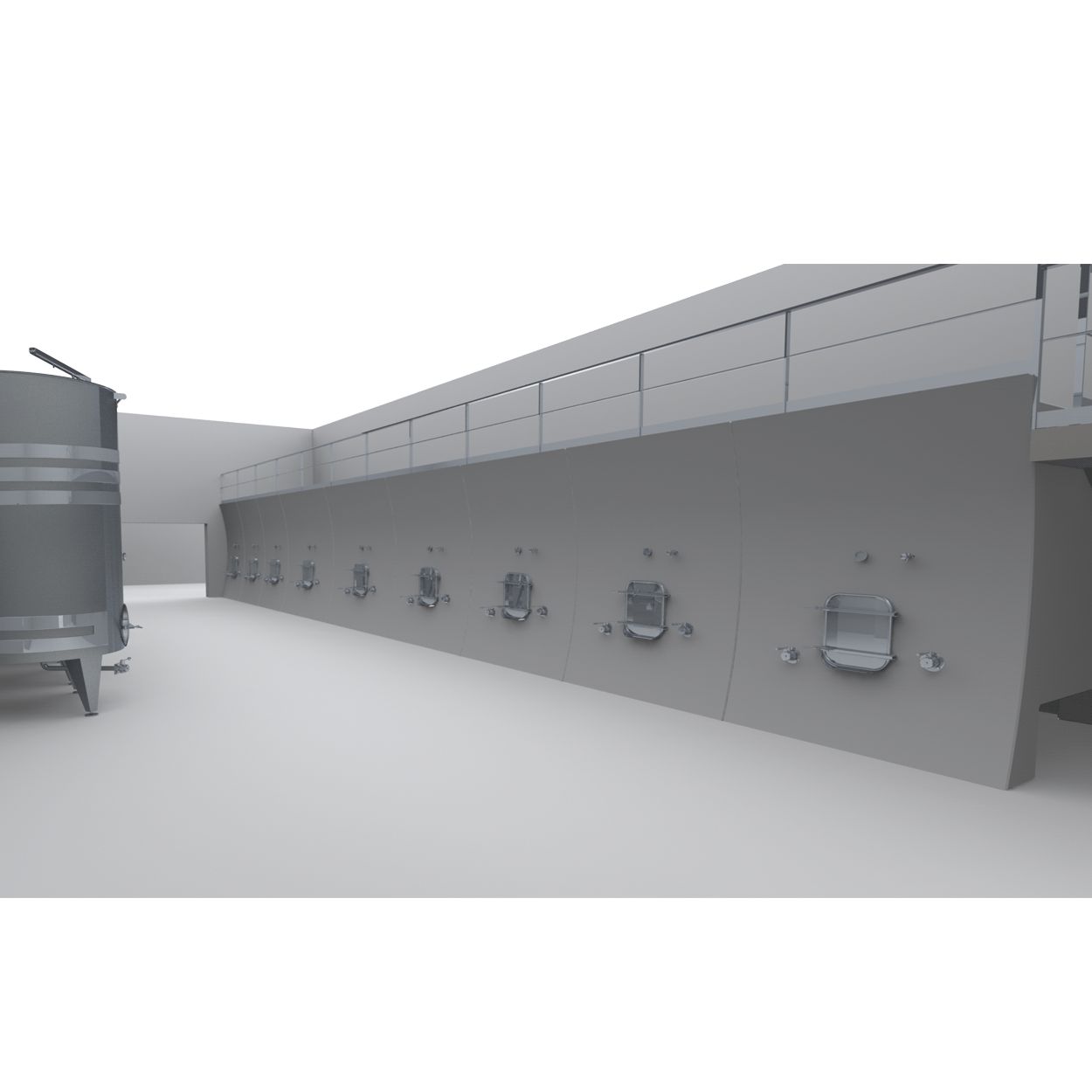 Cuve Donna - cuve béton avec façade incurvée novatrice_1