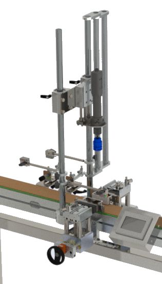 Ligne complète de conditionnement : K Net Auto – VS400 – Ninon Mix pour remplissage, vissage et étiquetage_1