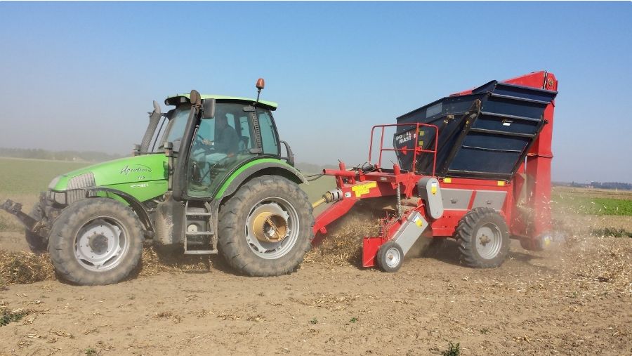 Récolteuse Double Master II - Sweere / Sweere Food Processing B.V - multi-fonctions arachides & haricots secs - puissance minimum 85 CV - capacité 1200 kg_1