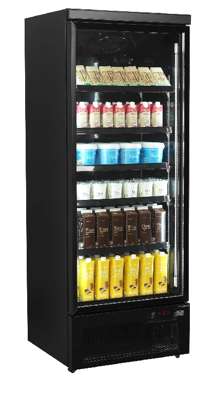 Vitrine réfrigérée noire Atom Maxi C1DBB TEFCOLD_1