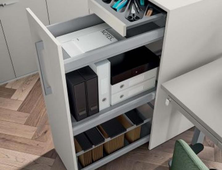 Armoire tour avec ouverture sur glissière STORAGE - Ref : SIBX0001_1