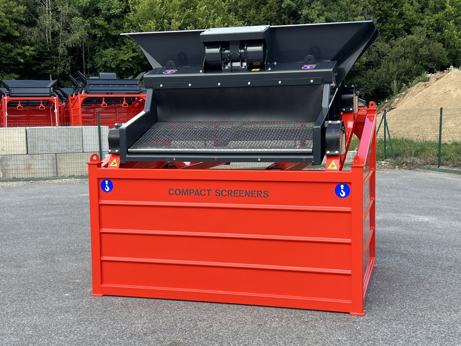 Crible CS20-40 - Compact Screeners - Fabrication Française - Sauterelle cribleuse pour BTP, paysagisme, industrie et agriculture_1