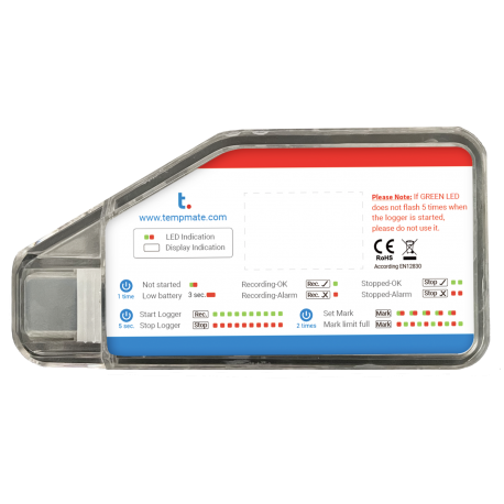Tempmate S2 T - Enregistreur de température usage unique 180 jours - Large écran LCD et précision ±0,3°C_1