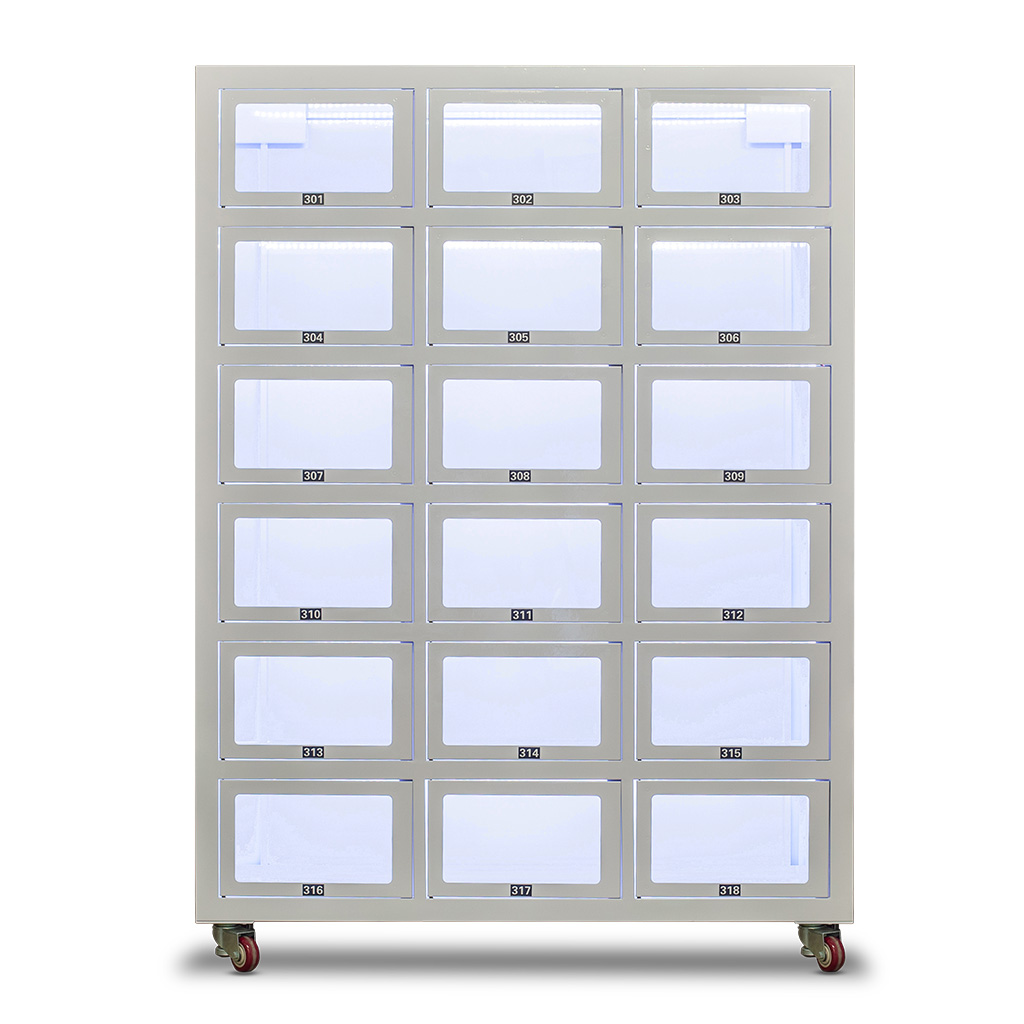 Casier connecté - Distributeur automatique à casiers Secs - Modulaire - SASU LDA_1
