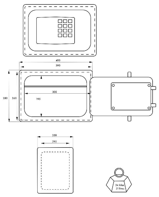 Coffre-fort Rambures 2 - 4 pênes - combinaison modifiable, garantie 10 ans, marque Thirard_1