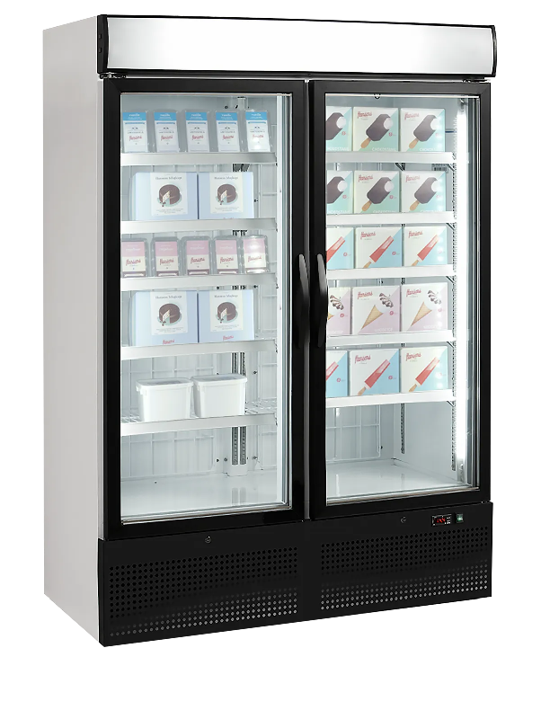 Congélateur vertical vitré NF5000G (1149 / 1079 L) Blanc TEFCOLD_1