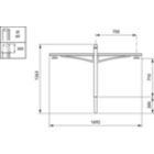 Crosse ClassicStreet - JGB794 MBP-T 750 60 BK - Philips Éclairage - 750 mm - 2 bras 180 degrés_1