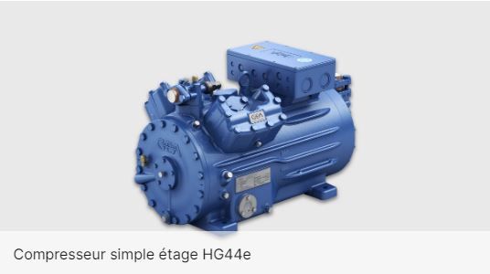 Hg34e - compresseur frigorifique semi-hermétique - gea - 33,1 m³/h_1