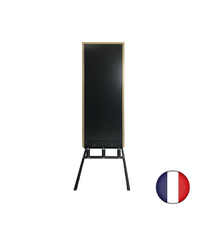 Panneau trottoir grand vent sur 3 ressorts - Dimensions 180 x 65 cm - Référence : PFN473BRUT_1
