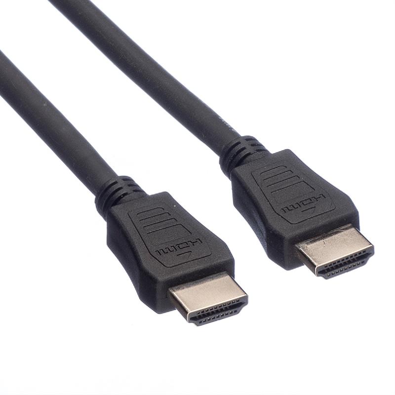 VALUE Câble HDMI High Speed avec Ethernet, LSOH, noir, 3 m_1