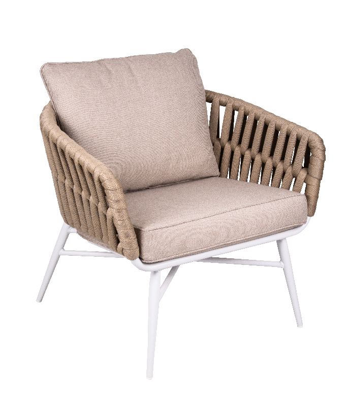 Ensemble Lounge - Structure aluminium et cordage - Chilly_1