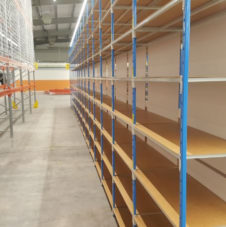 Rayonnage tubulaire robuste - stockage de cartons d'archives et bidons - neuf ou occasion_1