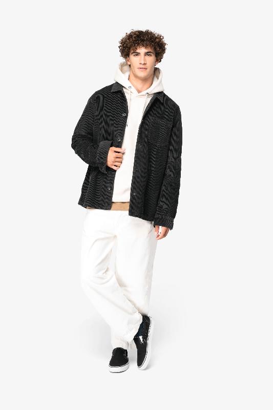 Veste écoresponsable en velours côtelé homme - Réf: NS603 - 100% coton biologique - Coupe droite - Disponible en plusieurs couleurs_1