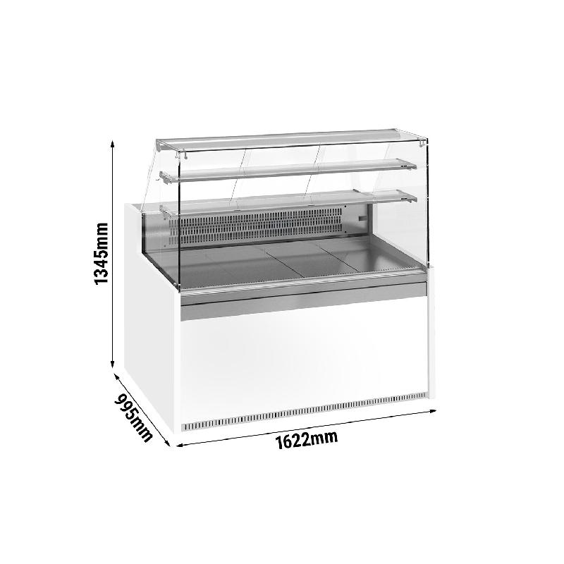 Vitrine comptoir réfrigérée carrée - KUI | Ggm - KUI10_1 - 1500_1
