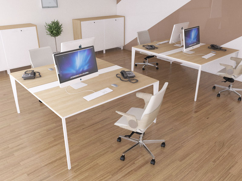 Bench Dekart 2 personnes - top access, goulotte et multiples dimensions_1