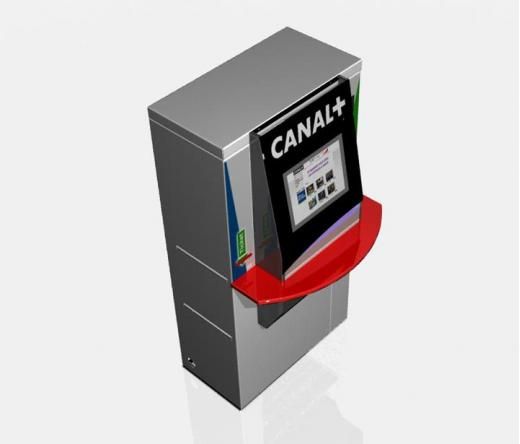 Borne de paiement autonome Topia Mini PFLS - compacte, positionnable en îlot, paiement espèces et carte_1