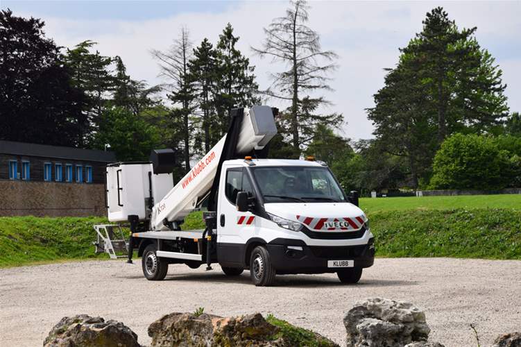 Kt20 - nacelle sur châssis - vl 20,60m à bras téléscopique - klubb_1