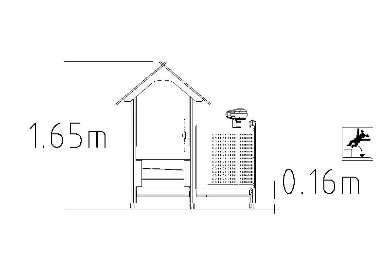 Maisonnette de jeu Unimini Idolte réf-8047662 - Hags - Pour enfants de 1 à 5 ans - Dimensions compactes et montage en 14 heures_1