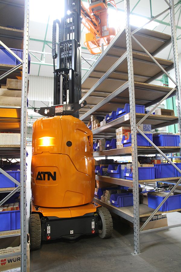 Piaf 10re - nacelle électrique à mât vertical - atn - hauteur travail : 9,92 m_1