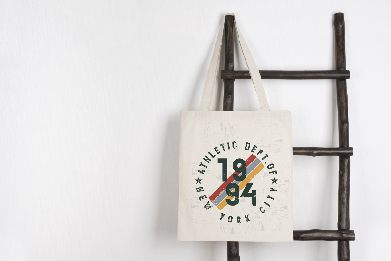Tote bag en coton - anses longues - 100% coton - 140 g/m² - couleur beige_1