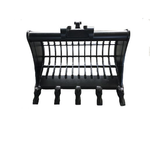 Accessoire godet squelette pour minipelle avec attache KLAC D