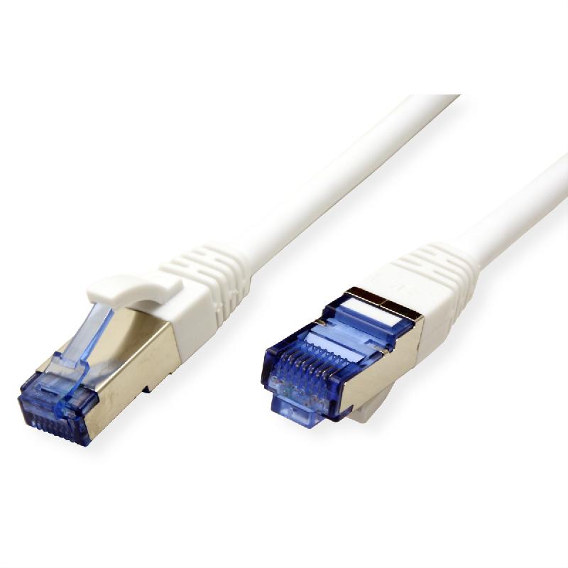 Cordon VALUE Cat.6A (Classe EA) / 10 Gigabit S/FTP, LSOH, blanc, 1 m_1
