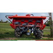 Herse rotative légère adaptée aux vergers et vignes