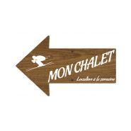 Panneau directionnel - compact gravé imitation bois pin - hauteur : 49 cm - flèche marquée gauche_1