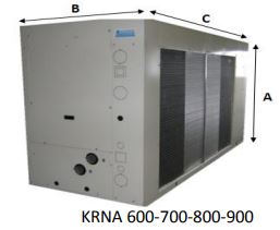 Refroidisseur d'eau industriel KRNA 600 à 3000 - Conception moderne pour industrie lourde et autres applications_1