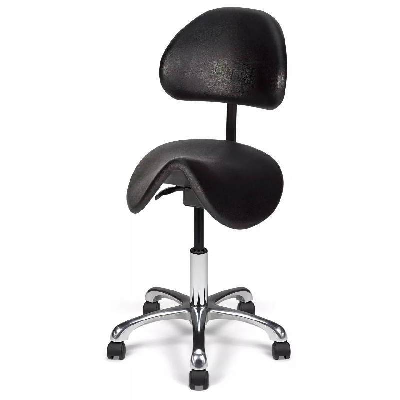 Tabouret technique sur roulettes pour sol dur So Spezia - Longueur vérin 37.5 cm avec base 64 cm, Avec_1