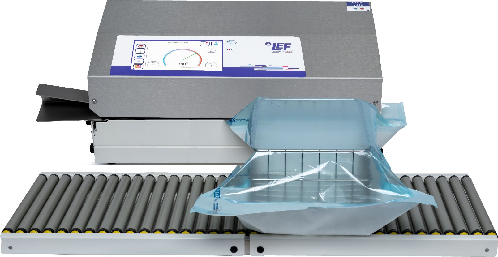 Thermosoudeuse e-MAX / e-MAX P - tablette tactile 7 pouces - traçabilité ISO et impression sur sachet_1