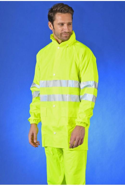 Veste de pluie haute visibilité Sonoflex HV réf. VPVZHV33 - EN ISO 20471 classe 3 - Jaune Fluo ou Orange Fluo_1