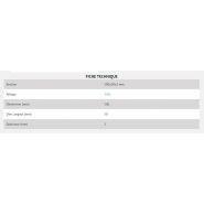 Découpe inox laminé sur mesure - Hyperacier - Section 100x50x2 mm - INOX 304L 1.4507_1