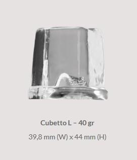 Machine à glaçons pleins cubiques de 40g - 33 kg/24h - stockage 15 kg | Ice Tech SS 35_1