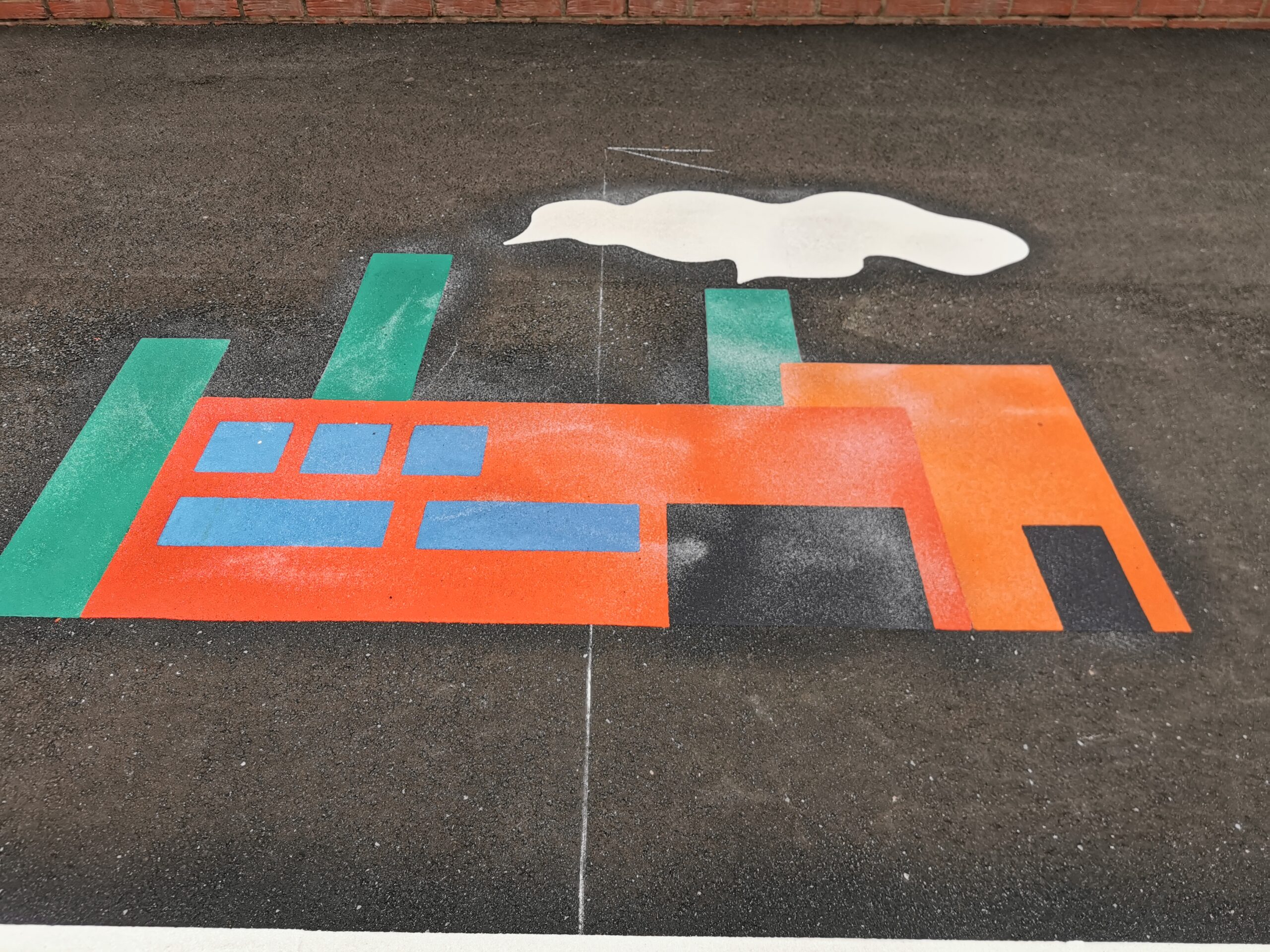 Parcours de sécurité routière  pour cours de récréation et espaces publics_2