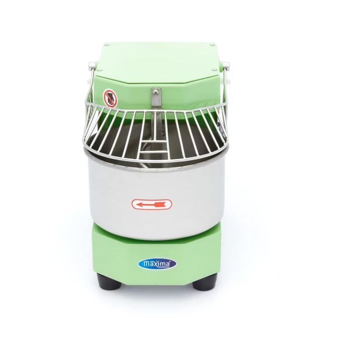 Pétrin à spirale / pétrin à pâte - 8 L - Vert | Maxima - 09361001_1