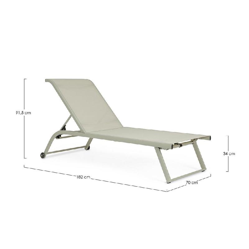 Bain de soleil avec roues Taylor Breeze 70 x 182 x 91,5 cm - par 2_1