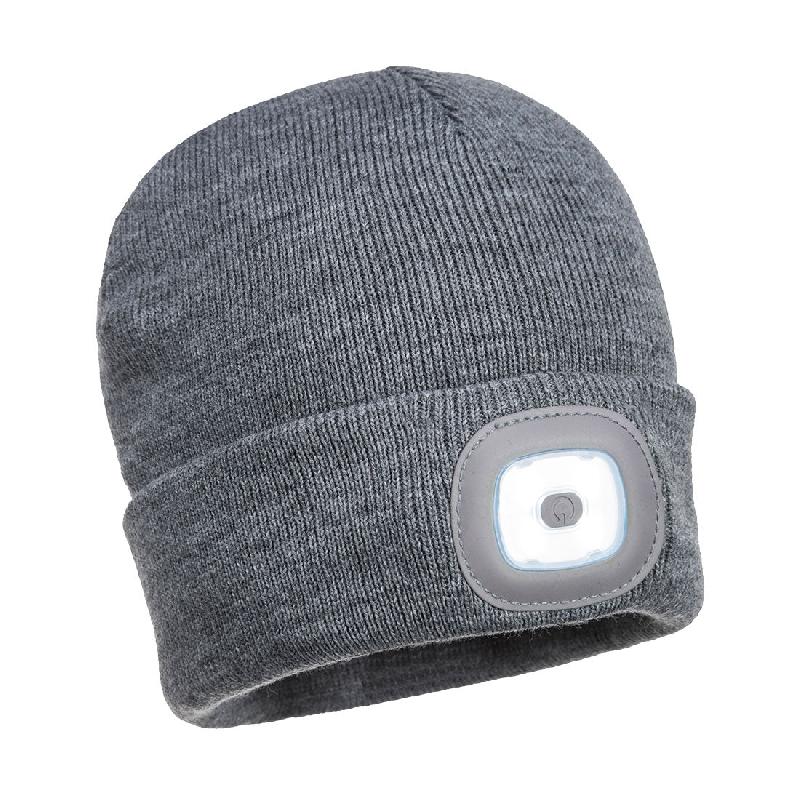 Bonnet LED Rechargeable Éclairage - Jaune / Taille unique_1