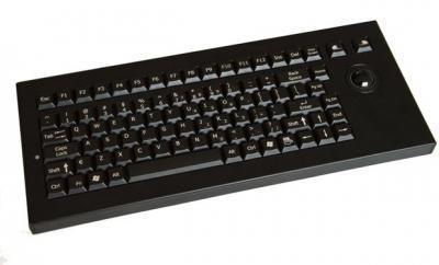 Clavier industriel sur table - Trackball 89 touches IP40 USB QWERTY - Référence: KFTC89S1_1