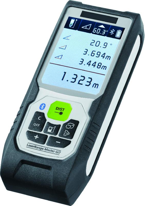 Lasermètre GI7 Pro-Vert - laser vert, interface Bluetooth, capteur d'inclinaison 360° - Marque Romus_1