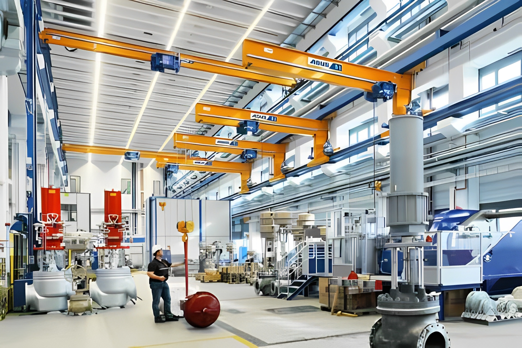 Grue vélocipède monopoutre avec portée jusqu'à 12 mètres