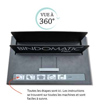 Thermorelieur manuel Bindomatic® Accel Flex - documents jusqu'à 54 mm d'épaisseur et format A3 paysage_1