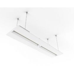 Dalle lumineuse LED 30W - détecteur de présence IR et capteur de luminosité intégré - SENESTRA D MULTI K - 300x1200mm - pour zones de travail, commerces et établissements de santé_1