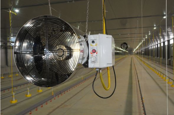 G56-100 - Générateur d'air chaud à gaz - Franco - 100 kW - Série G en acier inoxydable_1