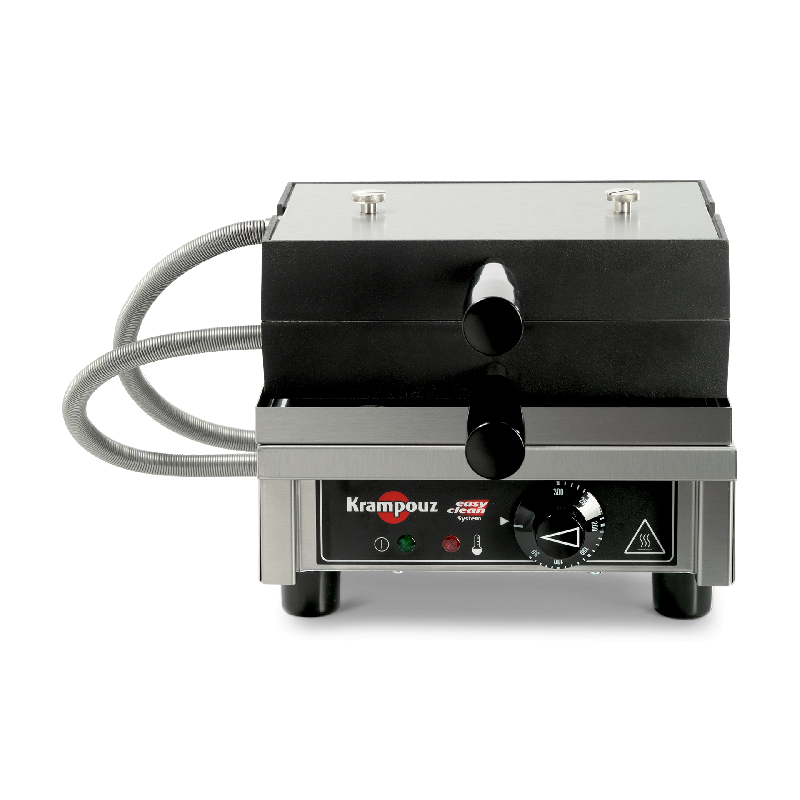 Gaufrier professionnel 4x7 Liège 180° simple A/A Krampouz_1