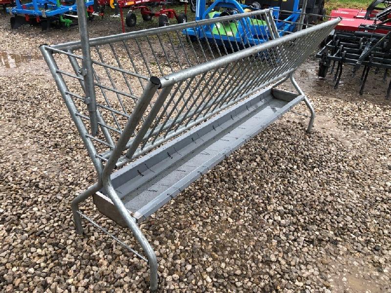 Râtelier pour ovins - NC - Matériel d'élevage galvanisé 2,60m de large - Occasion_1
