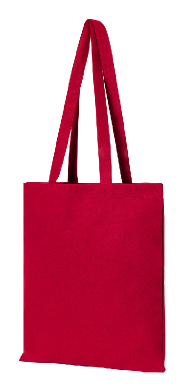 Tote bag coton coloré - anses longues - 180 g/m² - 70 gr - couleur rouge_1