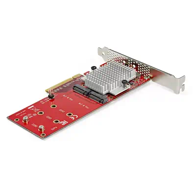Adaptateur PCIe 3.0 x8 vers double SSD M.2 NVMe_1