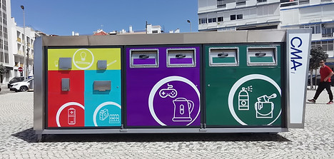 Déchetterie mobile Compact, fonctionnel et facilement déplaçable - RECYPARK CLASSE II_1