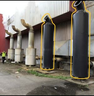 Silencieux cylindriques hautes performances Optima dB+ - pour moteurs à combustion interne, compresseurs d'air, pompes à vide, surpresseurs et ventilateurs_1